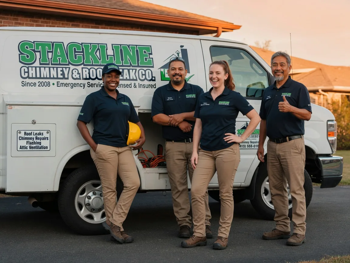 Chimney flashing repair company in Newcomb, MD
